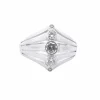 Bague 1940 Or blanc Diamants