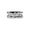 Bague - or blanc et diamants