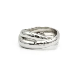 Bague - Or blanc et diamant