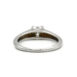 Bague - Or blanc et diamants