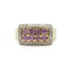 Bague - Or, Diamants & Saphirs roses