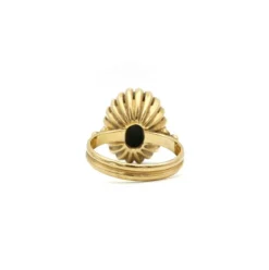 Bague Or et Turquoise verte