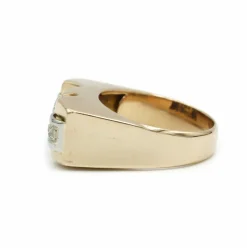 Bague - Or jaune & Diamants