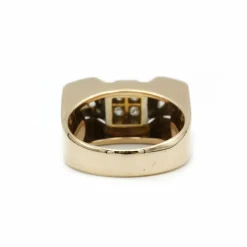 Bague - Or jaune & Diamants