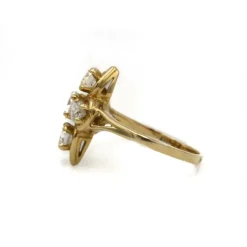 Bague - Or jaune & Diamants