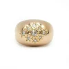 Bague - Or jaune et Diamants