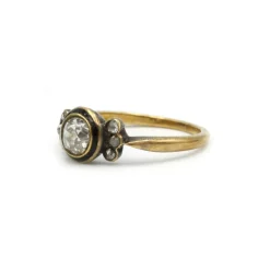 Bague - Or jaune et diamants