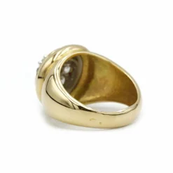 Bague - Or jaune et diamants