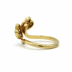 Bague - Or jaune et diamants