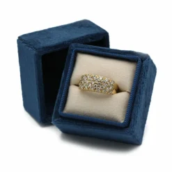 Bague - Or jaune et diamants