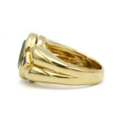 Bague - Or jaune saphirs & topaze