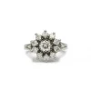 Bague - Or, Platine & Diamants