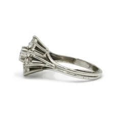 Bague - Or, Platine & Diamants