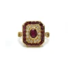 Bague - Or, Rubis & Diamants