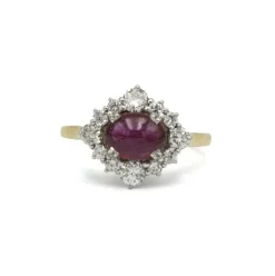 Bague - Or, Rubis & Diamants