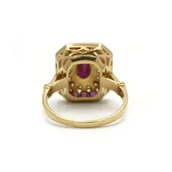 Bague - Or, Rubis & Diamants