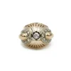 Bague 2 Ors & diamants