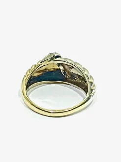 Bague 2 ors 7 diamants