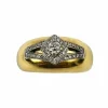 Bague 2 Ors Diamant