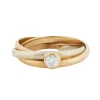 Bague 3 ors Diamant