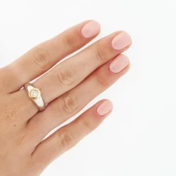 Bague 2 Ors Diamant