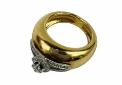 Bague 2 Ors Diamant
