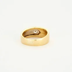 Bague 2 ors, diamant