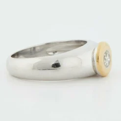Bague 2 Ors Diamant