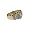 Bague 2 Ors Diamants