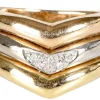 Bague 3 Ors Diamants