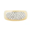 Bague 2 Ors Diamants