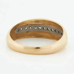Bague 2 Ors Diamants