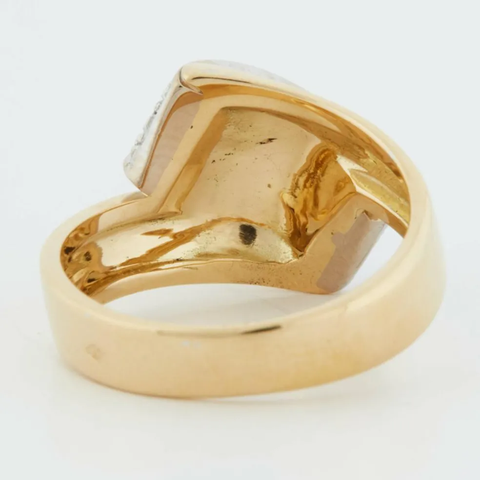 Bague 2 Ors Diamants