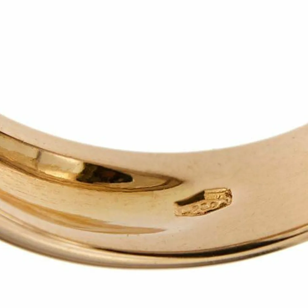 Bague 2 ors et diamants