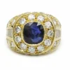 Bague - Saphir & Diamants