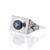 Bague saphir et diamants