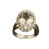 Bague Aigue Marine et Diamants