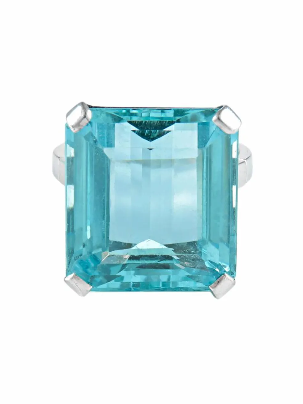 Bague Aigue-marine