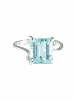 Bague Aigue-marine