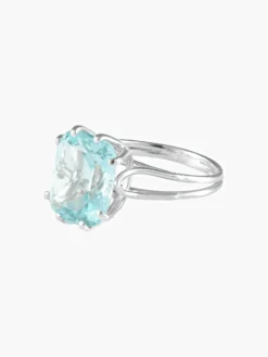 Bague Aigue-marine