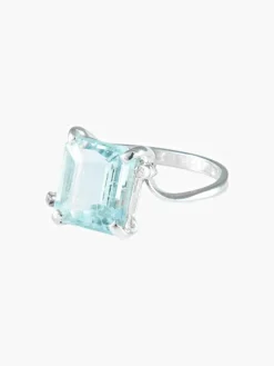 Bague Aigue-marine