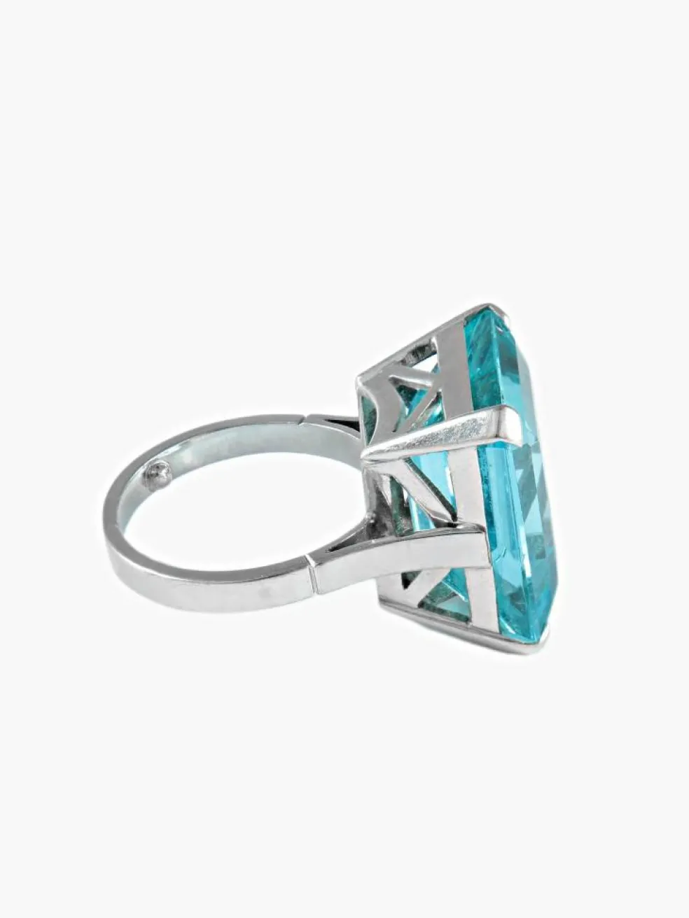 Bague Aigue-marine
