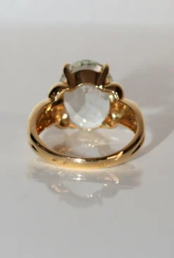 Bague aigue-marine