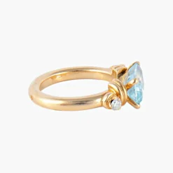 Bague Aigue-marine