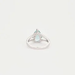 Bague Aigue-Marine Diamants