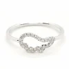 Bague Aile d'ange Or blanc Diamant