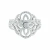 Bague Ajourée Diamants