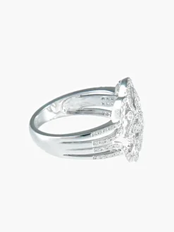 Bague Ajourée Diamants