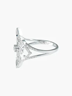 Bague Ajourée Diamants