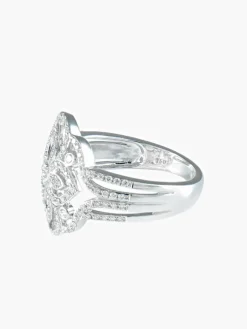 Bague Ajourée Diamants